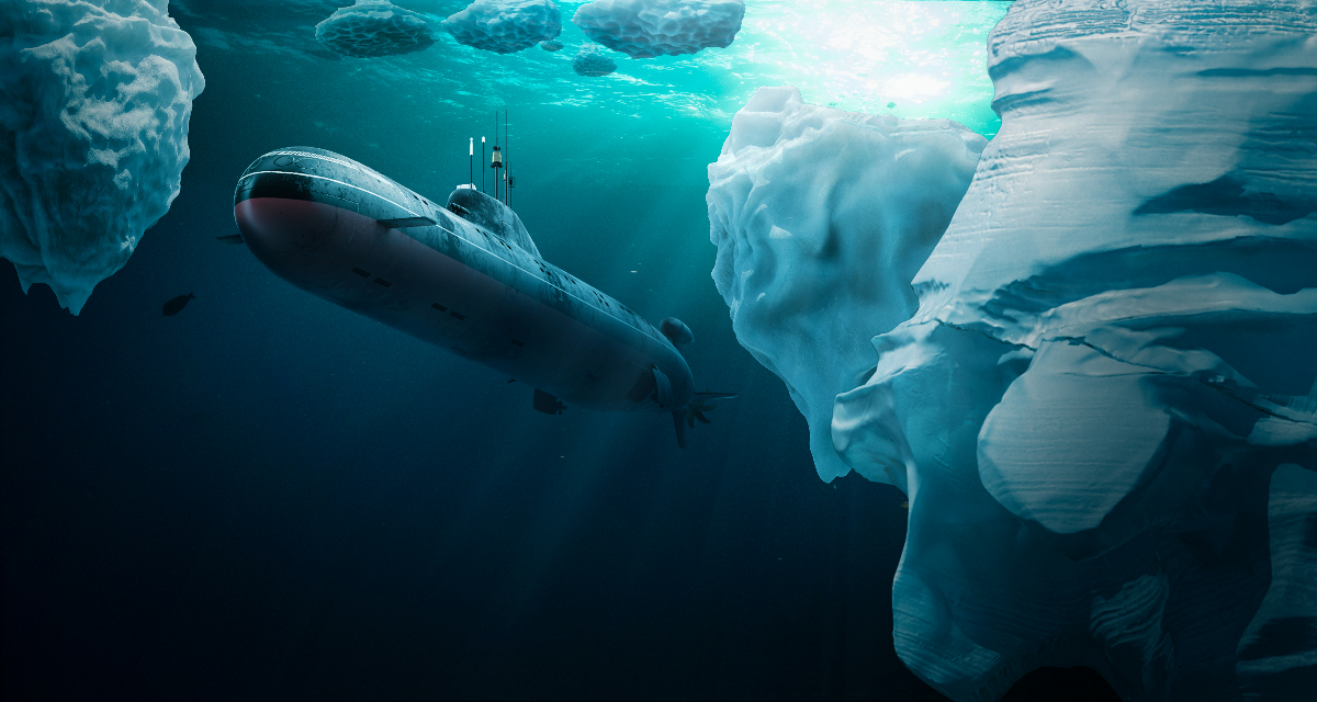 Submarine - Iceberg 1200 x 600